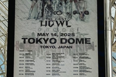 XG 1st World Tour The First Howl Finale at Tokyo Dome May 14 2025 05