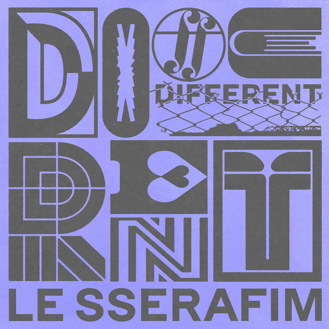 LE SSERAFIM DIFFERENT Cover